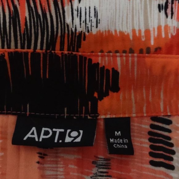 Apt.9 Collared Tops Long sleeve Size M Multicolor - Picture 14 of 16